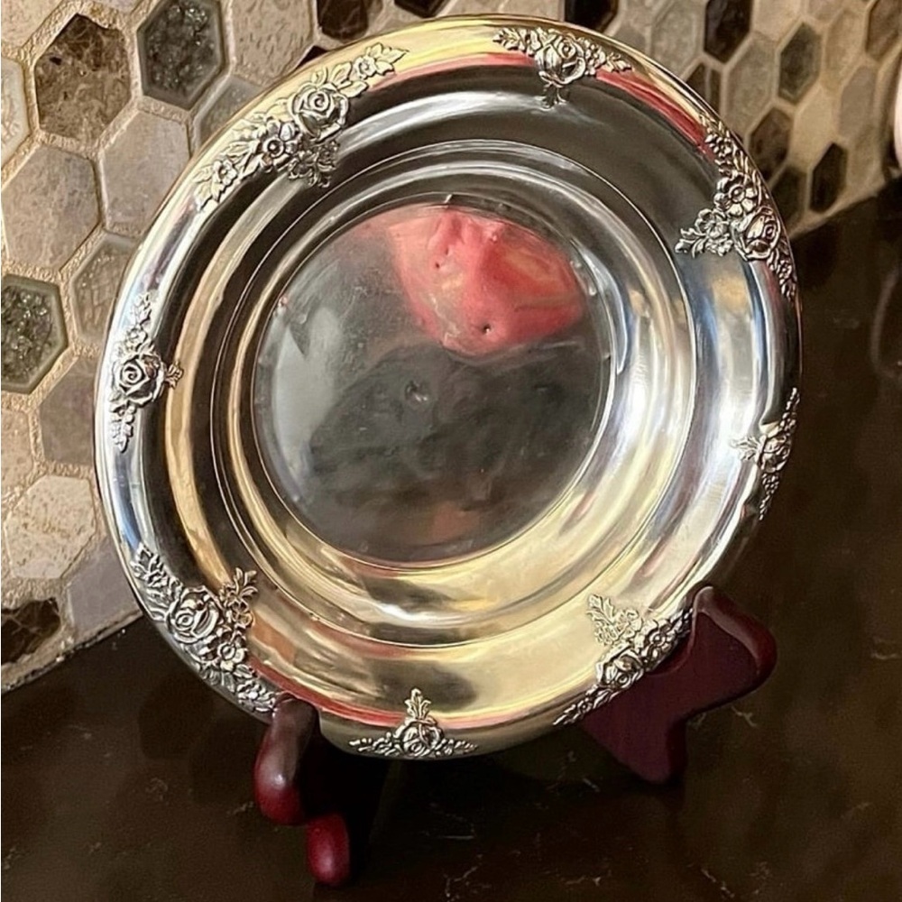 Vintage Webster Company Sterling Silver Bowl / Trinket Dish